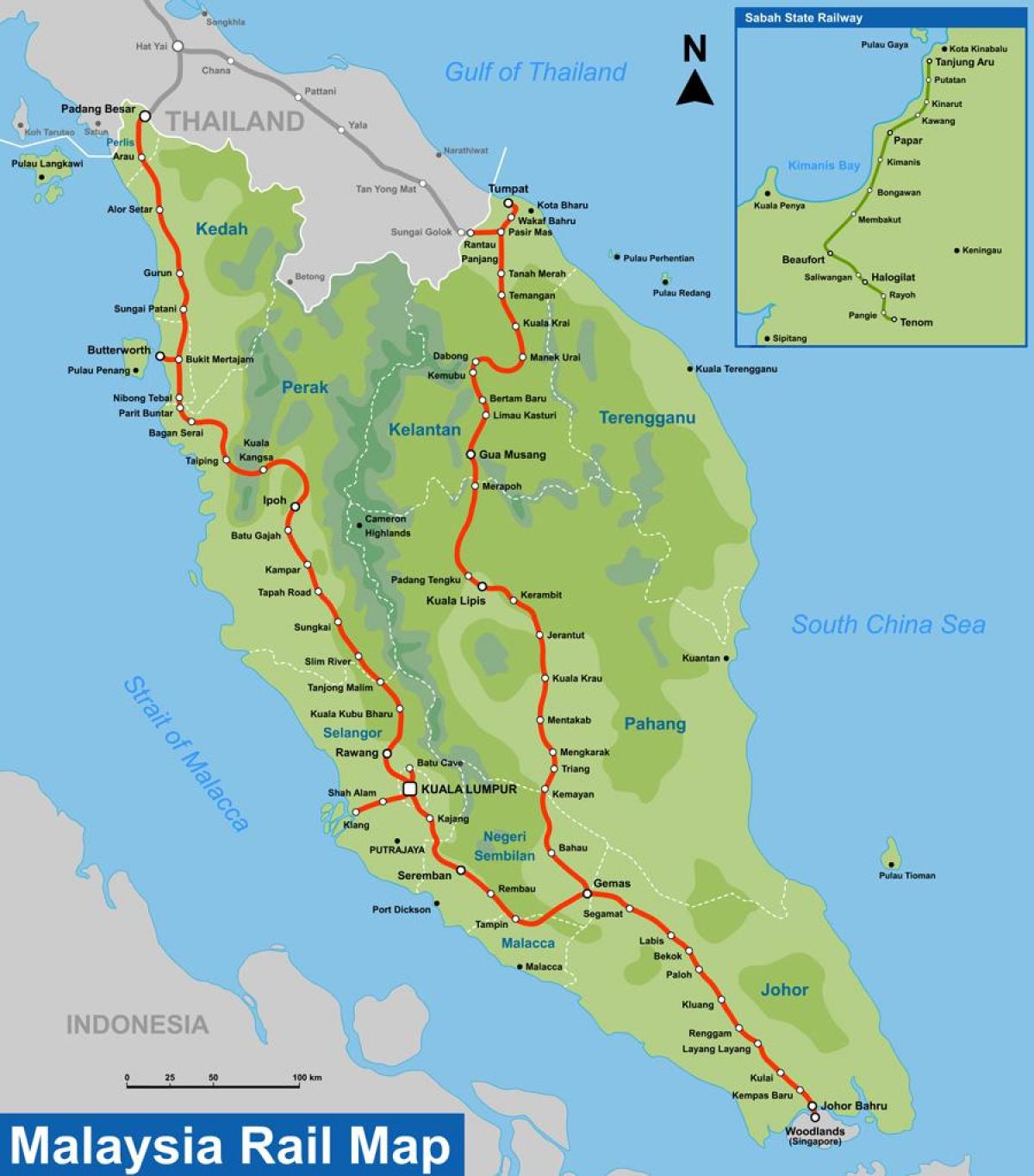 ktm路线图马来西亚