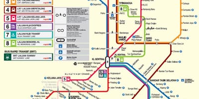 马来西亚mrt地图2016