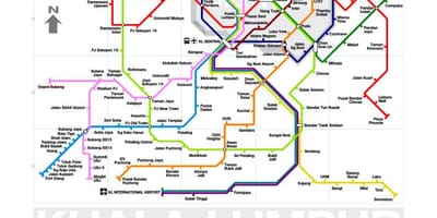 地铁3号线路线图马来西亚