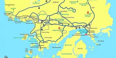 地图马来西亚兰卡威