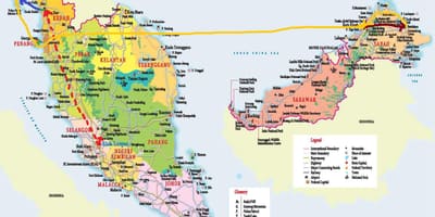 马来西亚地图