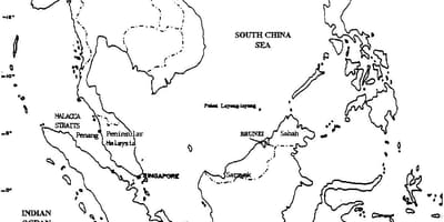 地图马来西亚的地图绘制